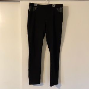 Black DKNY stretch Ponte Pant